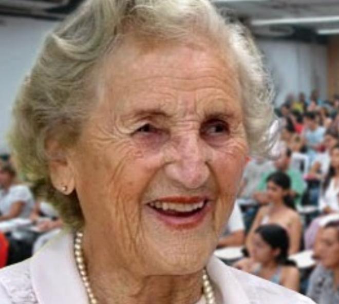 Com 101 anos, a pioneira Chames Rolim será uma das condutoras da tocha olímpica 