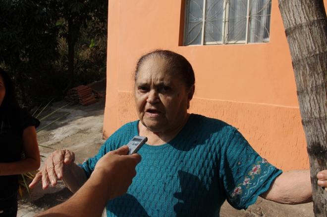 Laurita da Silva ressaltou que não tem condições financeiras para resolver o problema por conta própria 