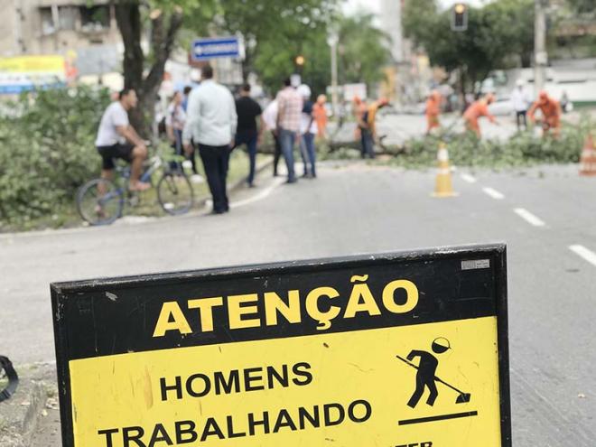 Obras foram iniciadas nessa quarta-feira e a previsão é de conclusão dentro de 35 dias 