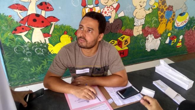 Weberson detalha que a procura pela justificativa no 1º turno foi intensa