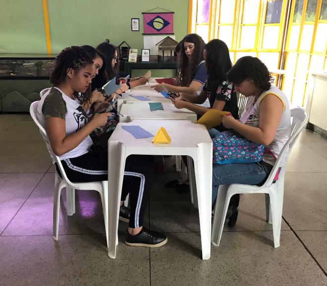 A 11ª edição da Semana da Matemática ampliou o conhecimento dos alunos sobre as formas geométricas