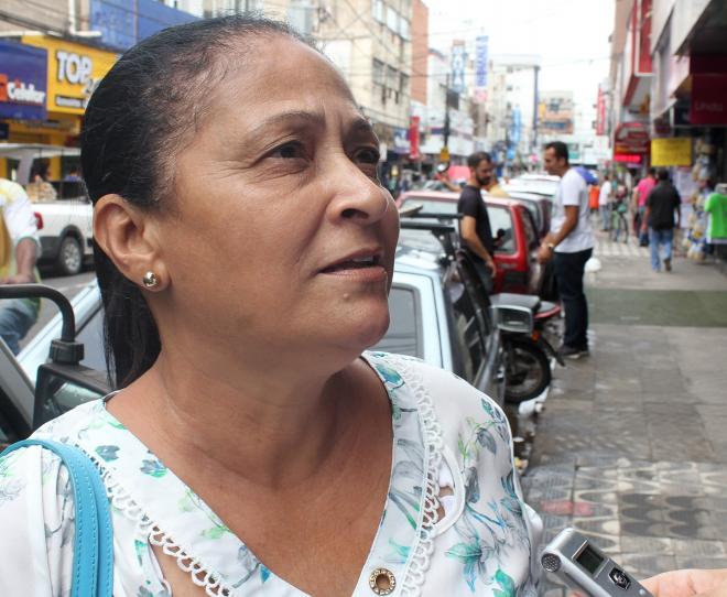 A consumidora Sônia Aparecida não perdeu tempo e comprou um eletrodoméstico