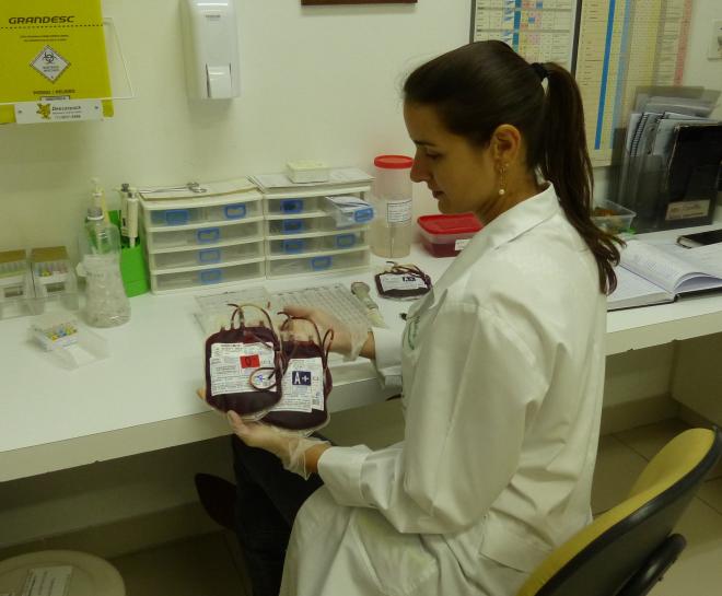 Monise Fonseca destacou que o Hospital Municipal de Ipatinga possui uma demanda de 110 bolsas de sangue por mês, aproximadamente 