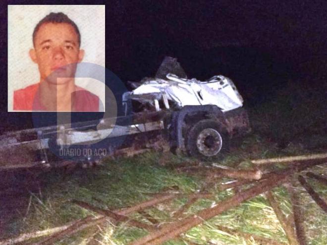 Lucas Almeida, 26 anos, não resistiu aos ferimentos e morreu no local do acidente