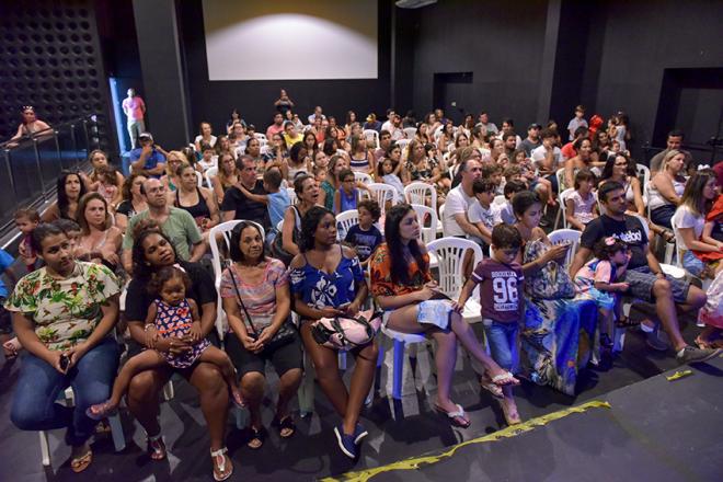 As apresentações no Casa recebem sempre um grande público