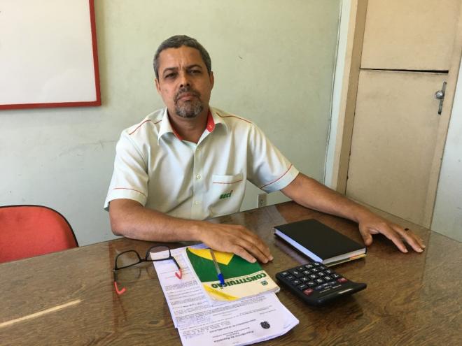 Aurélio de Sousa é coordenador geral do Sindicato dos Empregados no Comércio de Ipatinga (Seci)