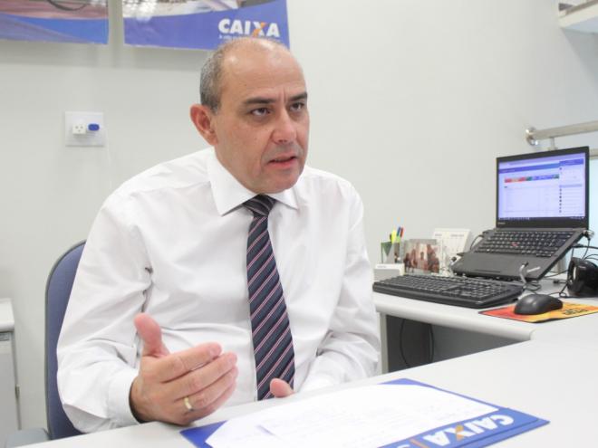 Bertoldo Klinger Pagy Corrêa é gerente Geral da agência da Caixa no Horto, em Ipatinga 