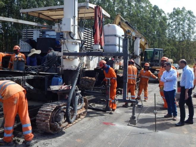 Um dos trechos da BR-381 que será liberado para veículos faz parte do lote 3, entre o km-298 e km-314