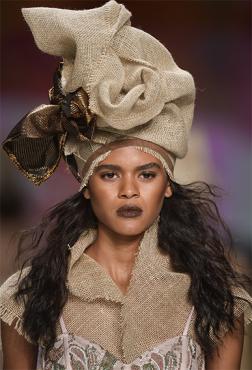 Desfile na Minas Trend com o tema Fibras