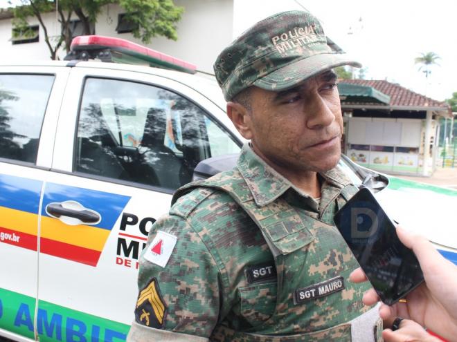 Sargento Mauro informou que os pássaros mais comuns nas apreensões são o Canário-da-Terra, Coleirinho, Trinca-Ferro e Azulão 