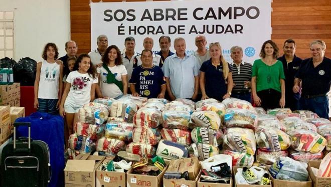 Campanha já arrecadou diversos produtos que serão destinados às vítimas da chuva