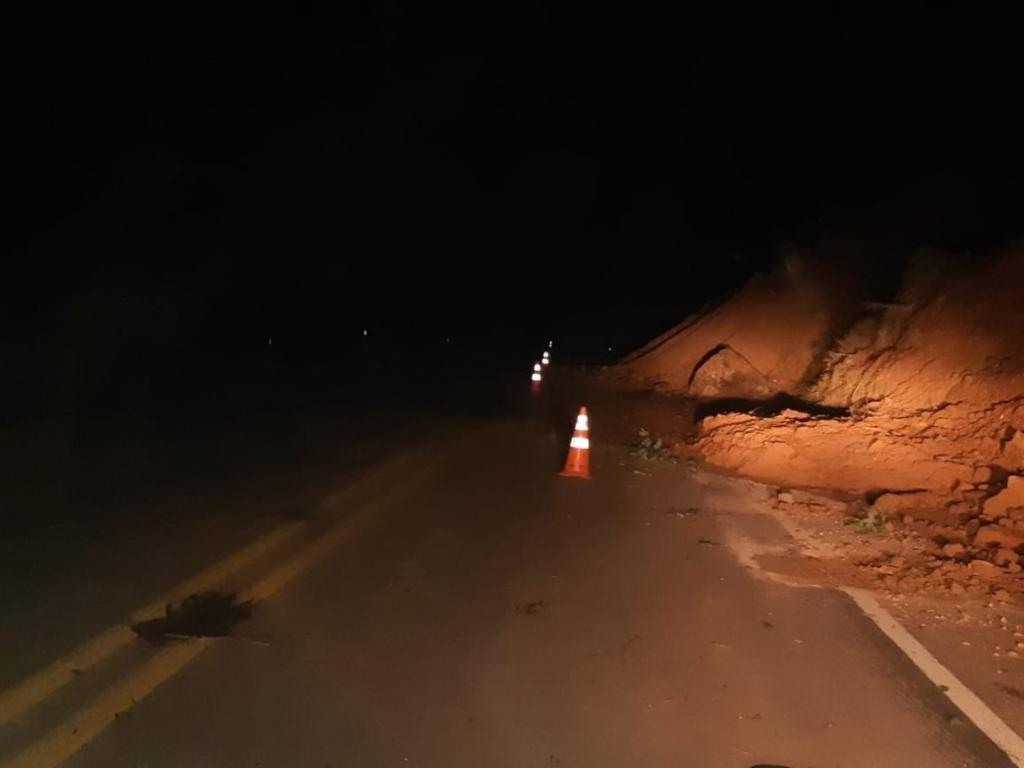 Km 680,5 da BR  116, em Miradouro/MG