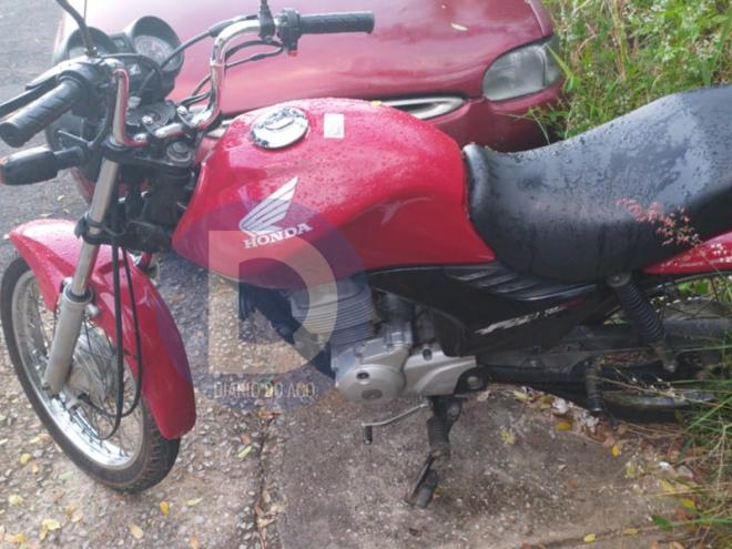  moto usada no assalto era furtada na última quinta-feira, no bairro Iguaçu