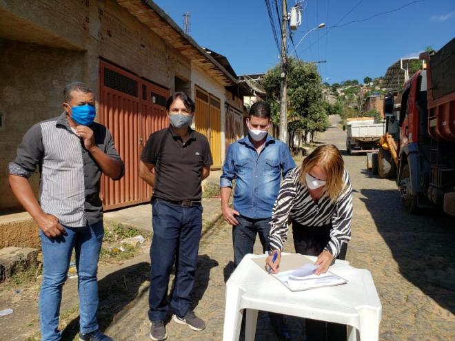Ordem de serviço foi assinada nesta segunda-feira