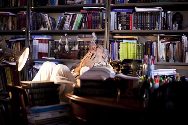 O ator Darson Ribeiro, em O Homem que queria ser livro