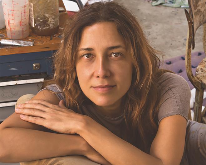 A artista plástica Adriana Varejão tem muitas obras no Inhotim