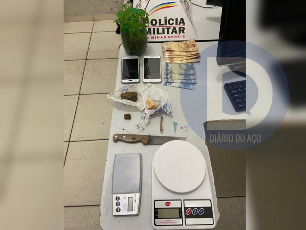 Material encontrado foi encaminhado à delegacia