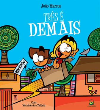 A capa do novo livro com os irmãos Mendelévio e Telúria