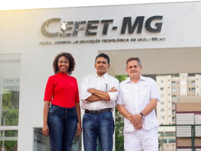 Jenifer Graciele, Geraldo Nascimento e Robson de Araújo 