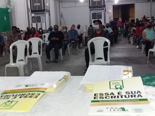 Os beneficiários não tiveram qualquer custo para legalização dos seus lotes