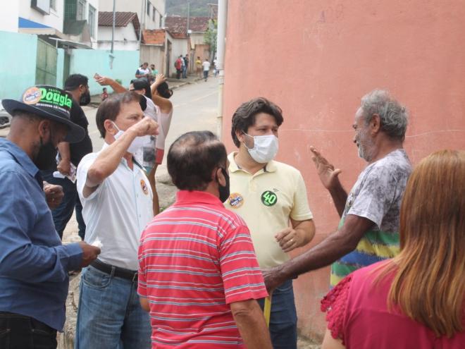 Candidato à reeleição em Timóteo percorreu os bairros Primavera, Bela Vista e Cruzeirinho