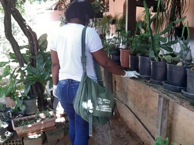 o trabalho prioriza os núcleos habitacionais que apresentaram números mais preocupantes no recente Levantamento Rápido de Índices de Infestação pelo Aedes aegypti 