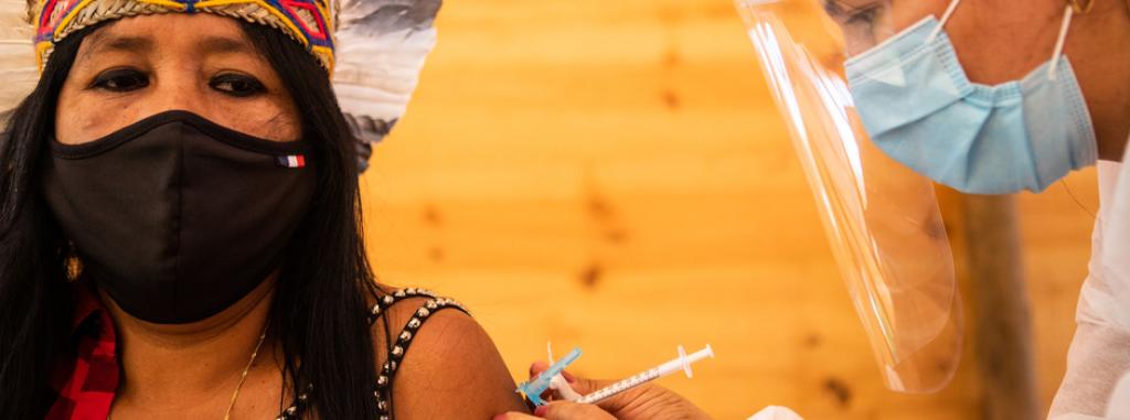 Ao todo, 6.871 pessoas com mais de 18 anos que vivem aldeadas no estado receberam as duas doses dos imunizantes