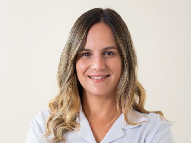 A médica Juliana Cristina De Vasconcellos Benatti