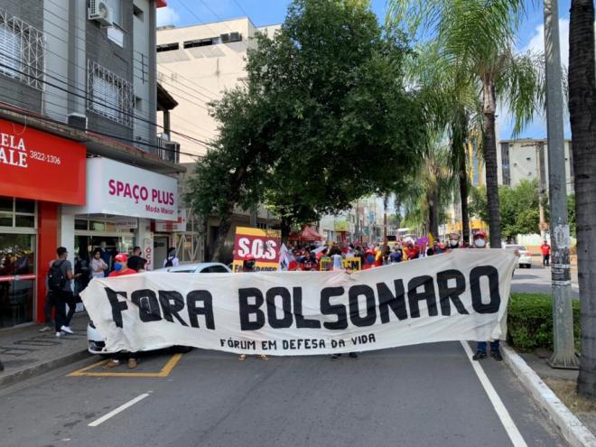 Manifestantes pediram 