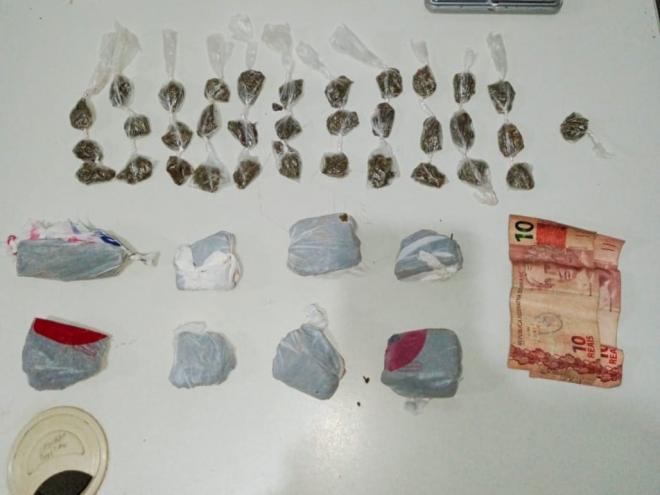 Material apreendido no Industrial