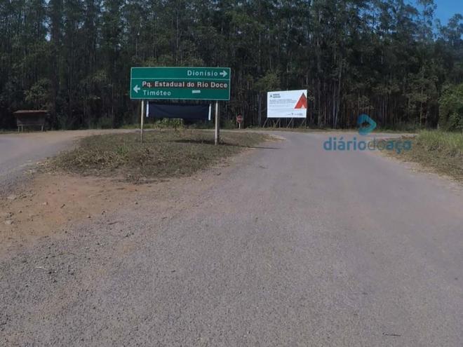 Depois do roubo na propriedade do advogado Cacau, assaltantes fugiram levando a vítima pela MG-760 sentido a Timóteo