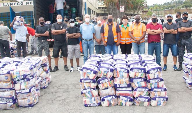 Kits são provenientes de ação do Governo Estadual por meio do Conselho Municipal de Prevenção e Defesa Civil