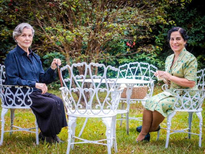 Ao lado de Glória Pires, no remake de ''Éramos Seis'': participação emocionante