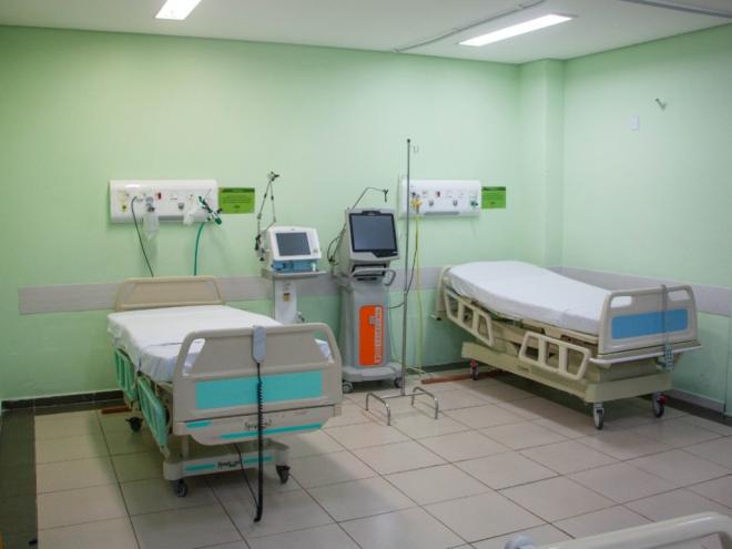 Sala de atendimento na UPA após a reforma