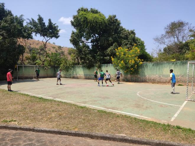 Os jogos ocorreram na Escola Municipal Maria Rosa de Oliveira, no povoado do Boa Vista