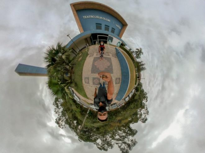 O Teatro Zélia Olguim integra a nova fase do projeto de visitas virtuais pela cidade