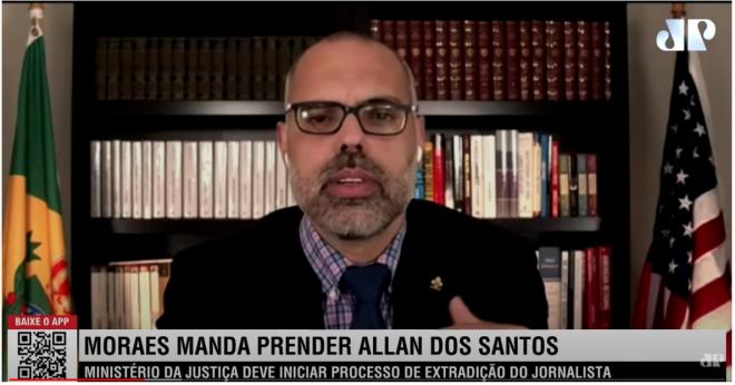 Procurado pela PF, Allan dos Santos usa Telegram para pedir doações