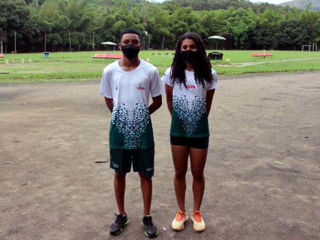 Thaillon Profeta e Yasmin Lana são dois dos atletas que vão defender a Usipa no torneio