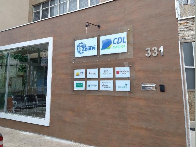 Atualmente, a sede da CDL está localizada na rua Uberlândia, nº 331, no Centro de Ipatinga