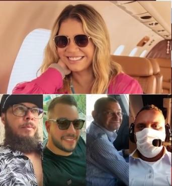 Além de Marília Mendonça, morreram no acidente, o tio e assessor dela, Abicieli Silveira Filho, o produtor Henrique Ribeiro, o piloto Geraldo Martins de Medeiros e o copiloto, Tarciso Pessoa Viana