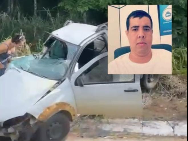 Mário Sérgio, não resistiu aos ferimentos que sofreu em um acidente que envolveu a caminhonete Fiat Strada na qual ele era passageiro