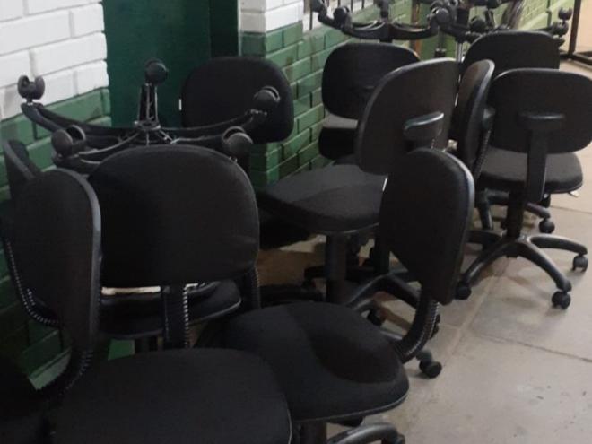 Materiais começam a chegar na E.E. Dona Canuta Rosa, em Ipatinga