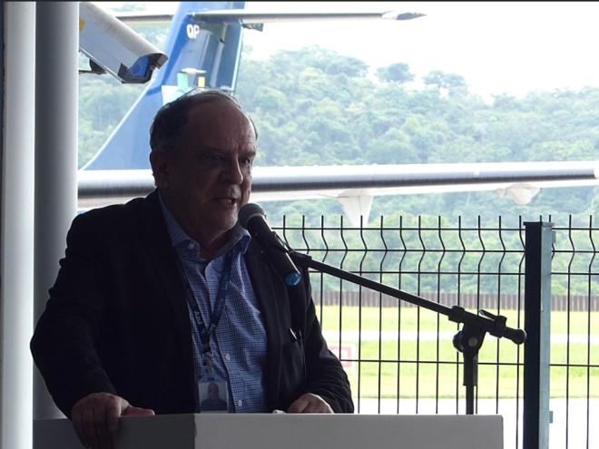 Representante da Azul, Ronaldo Veras da Silva, explica que operação com aeronaves maiores depende de ampliação do terminal