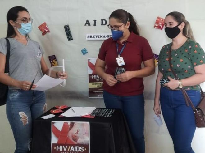 Durante este mês, município reforça ações de prevenção à aids