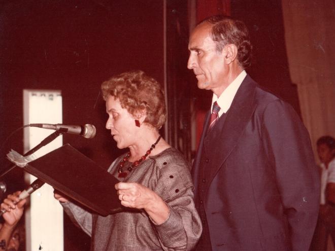 Zélia e Matias Olguin: reconhecimento regional