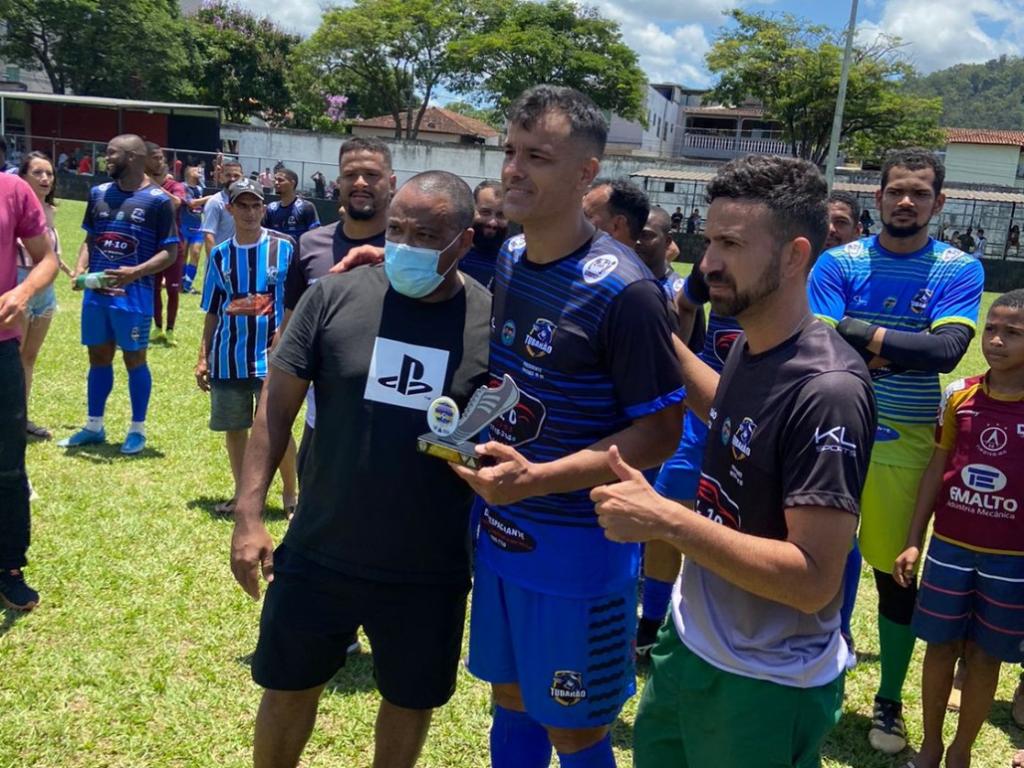 O experiente Heraldo, ex-atacante profissional de diversos clubes pelo Brasil, vestiu a camisa do Tubarão e foi o artilheiro da temporada