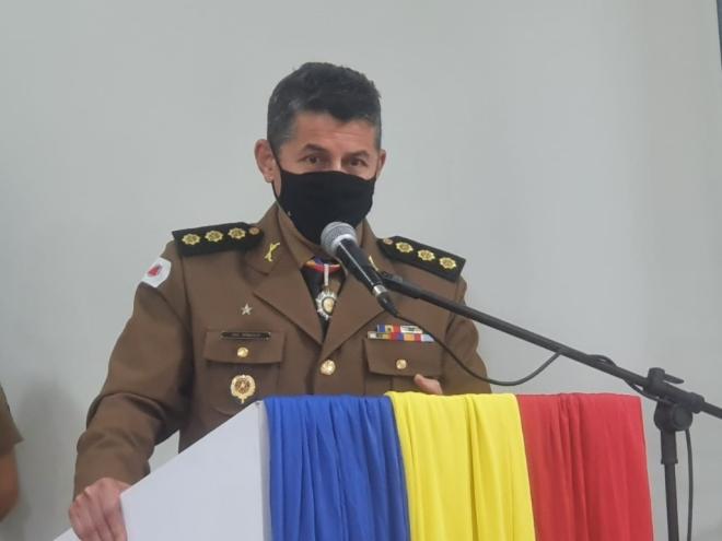 O coronel Gildásio Rômulo Gonçalves é o atual comandante da 12ª RPM