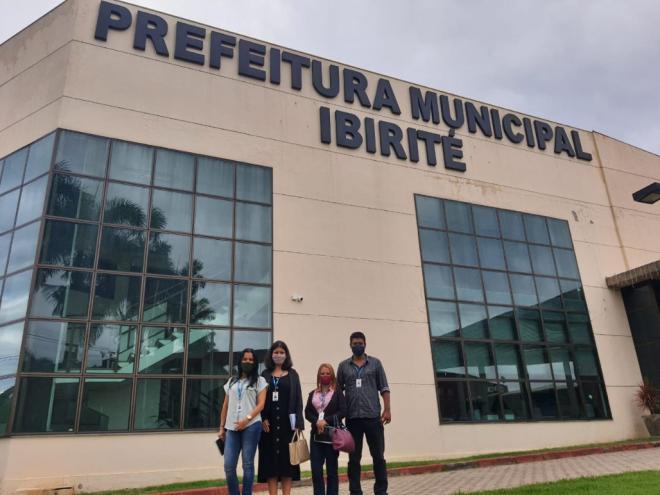 Servidores de Ipatinga visitaram a Prefeitura de Ibirité nesta semana