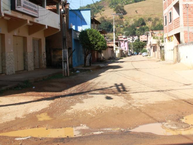 Duas ruas no bairro Caladão serão pavimentadas neste novo bloco de obras