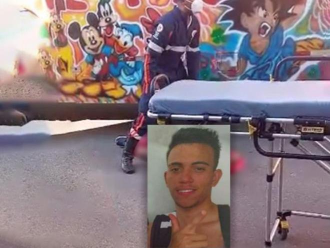 Vítima do acidente, Tiago Luiz Ferreira Lopes tinha de 20 anos